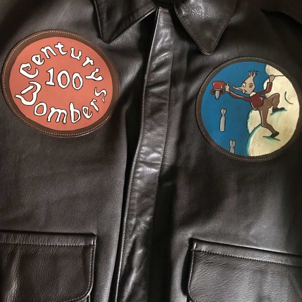 A-2 flight jacket Masters of the Air 100th group WW2
